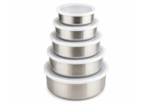 Set de cinco tupper