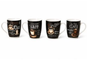 Set de cuatro tazas