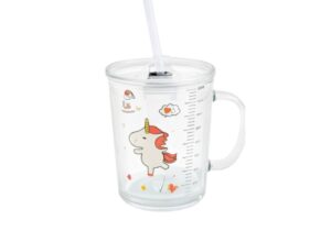 Taza con tapa y sorbito de silicona