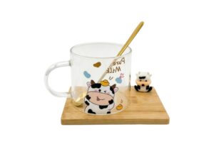 Taza de cristal decorativo