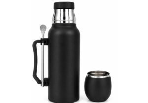 Kit de termo, mate y bombilla Vacuum