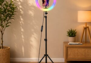 Aro de luz LED distintos colores