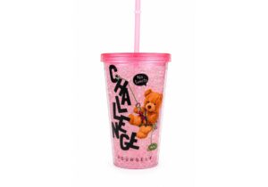 Vaso con sorbito